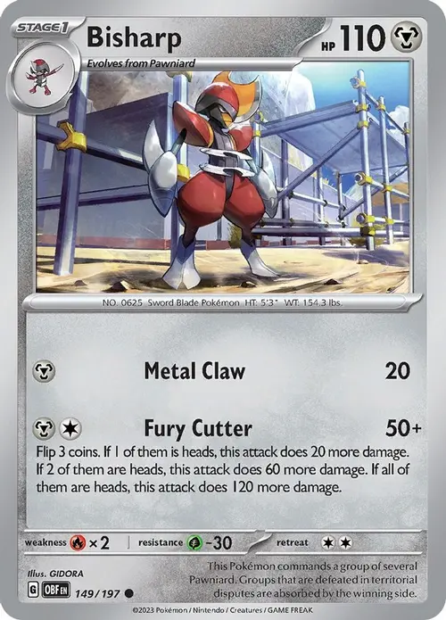 Bisharp card art