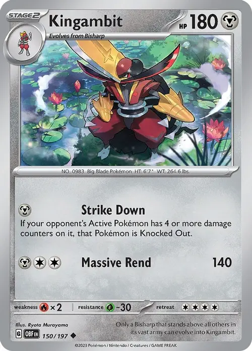 Kingambit card art