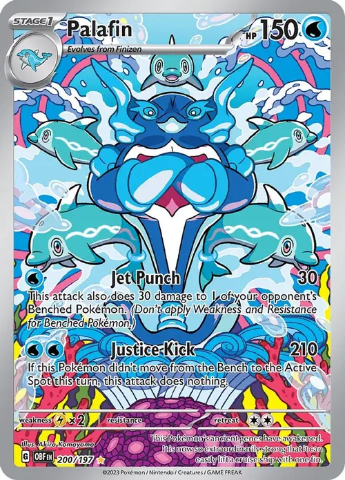 Palafin - 200/197 card art