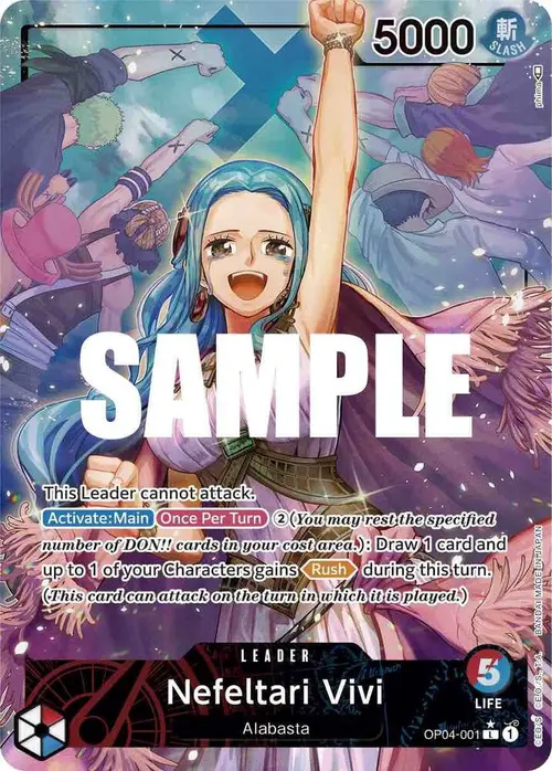 Nefeltari Vivi (001) (Alternate Art) card art