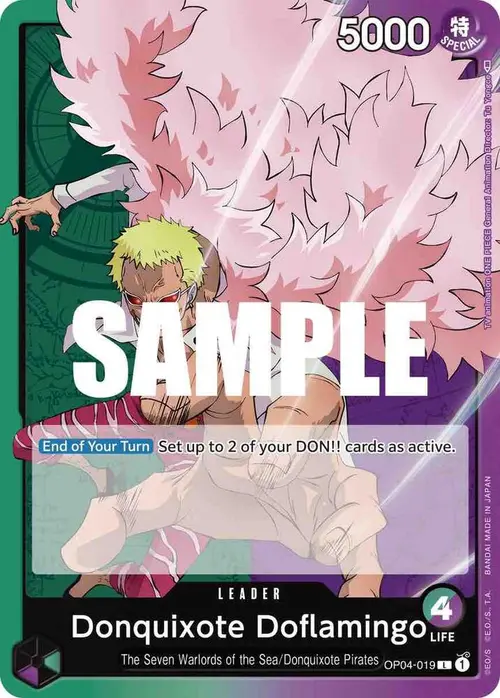 Donquixote Doflamingo (019) card art