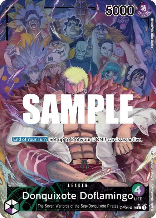 Donquixote Doflamingo (019) (Alternate Art) card art