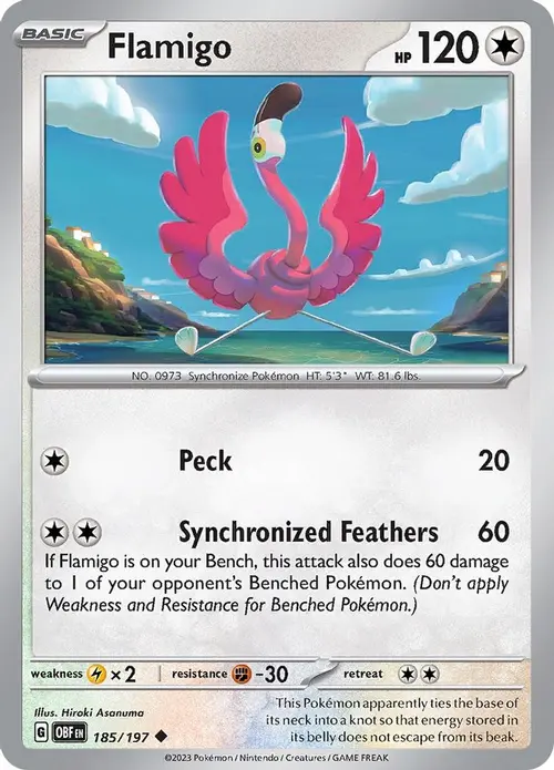 Flamigo card art