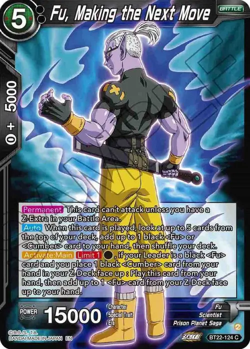 Fu, Making the Next Move card art