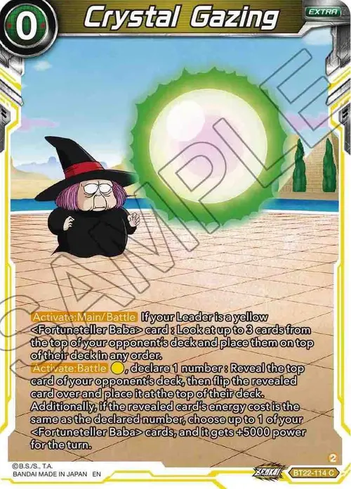Crystal Gazing card art