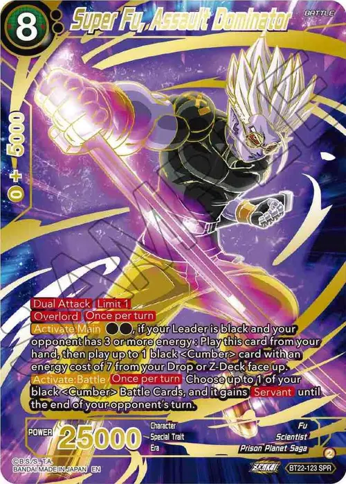 Super Fu, Assault Dominator (SPR) card art