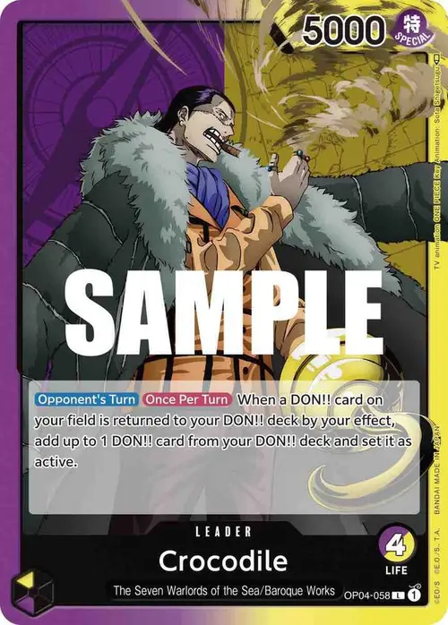 Crocodile (058) card art