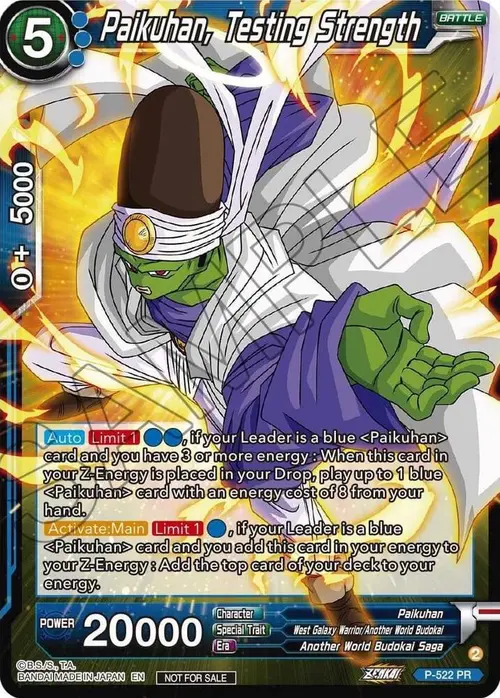 Paikuhan, Testing Strength (Zenkai Series Tournament Pack Vol.5) card art