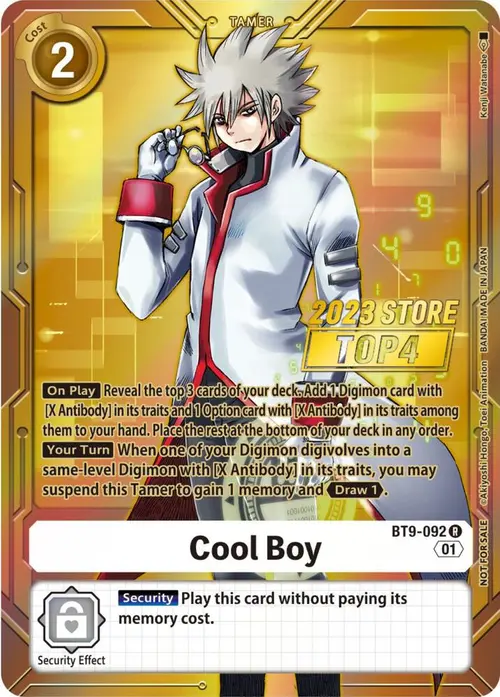 Cool Boy (2023 Store Top 4) card art