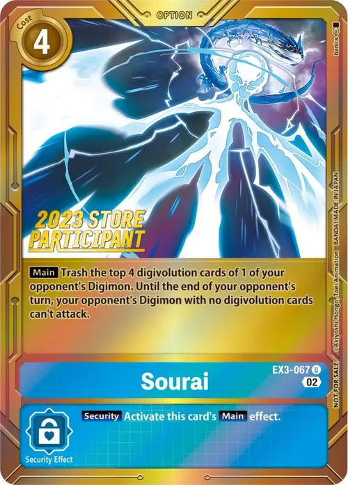 Sourai (2023 Store Participant) card art