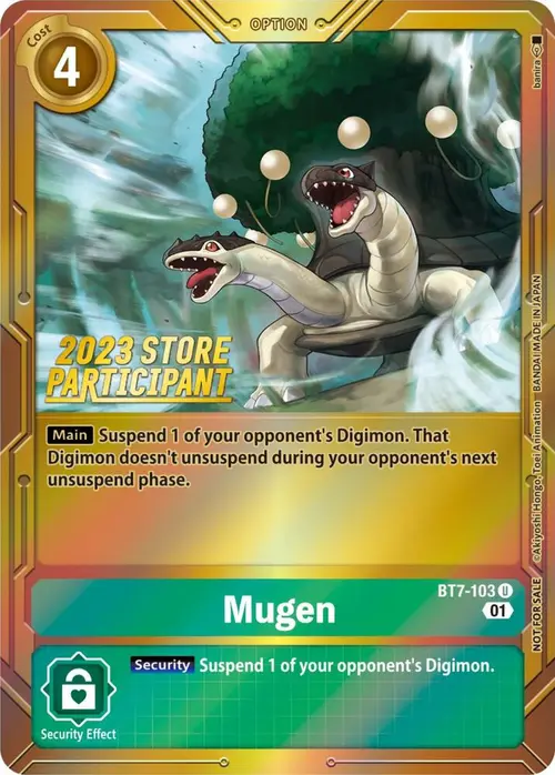 Mugen (2023 Store Participant) card art
