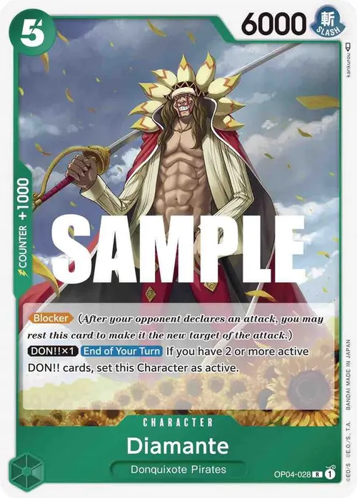Diamante card art
