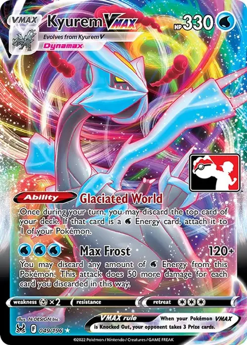 Kyurem VMAX - 049/196 card art