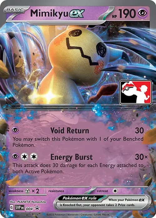 Mimikyu ex - 004 card art