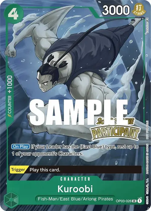 Kuroobi (Online Regional 2023) [Participant] card art