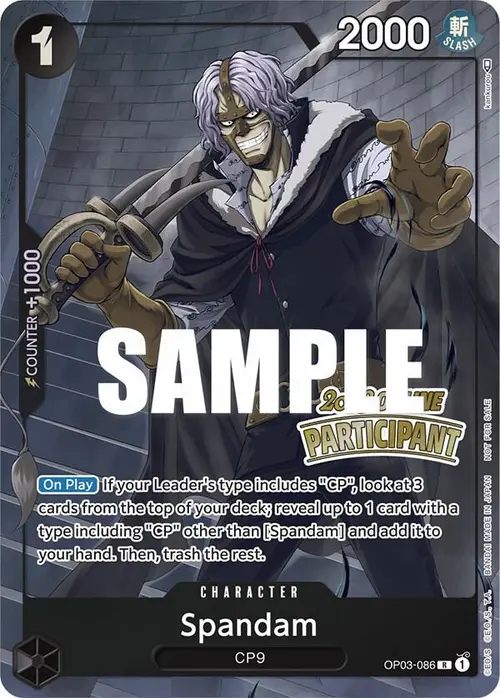 Spandam (Online Regional 2023) [Participant] card art