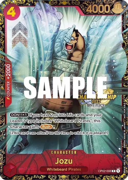 Jozu (Championship 2023) card art