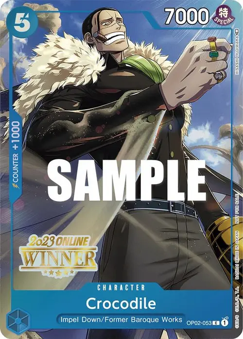 Crocodile (Online Regional 2023) [Winner] card art