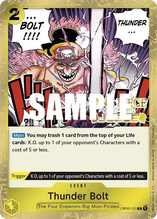 Thunder Bolt (Judge Pack Vol. 2) card art