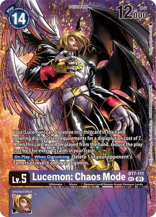 Lucemon: Chaos Mode (Premium Binder Set) card art