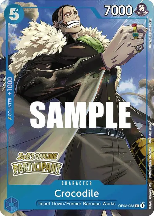 Crocodile (Offline Regional 2023) [Participant] card art