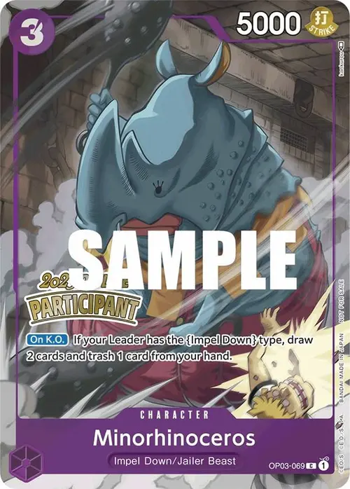 Minorhinoceros (Offline Regional 2023) [Participant] card art