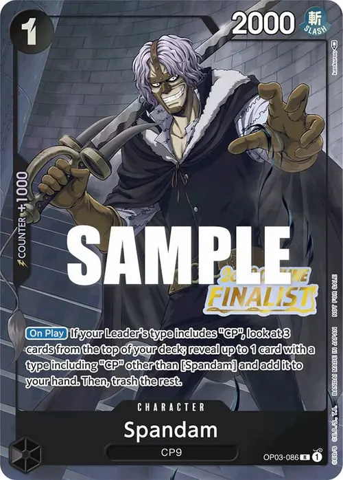 Spandam (Offline Regional 2023) [Finalist] card art