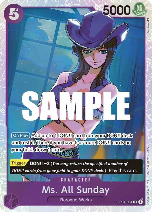 Ms. All Sunday card art