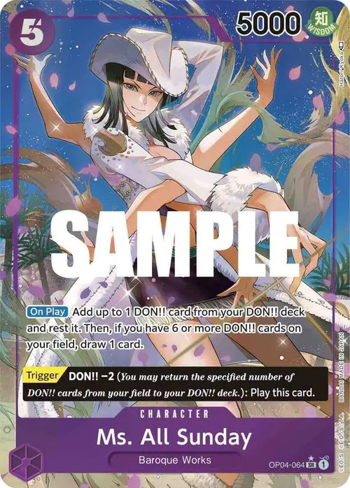 Ms. All Sunday (Alternate Art) card art