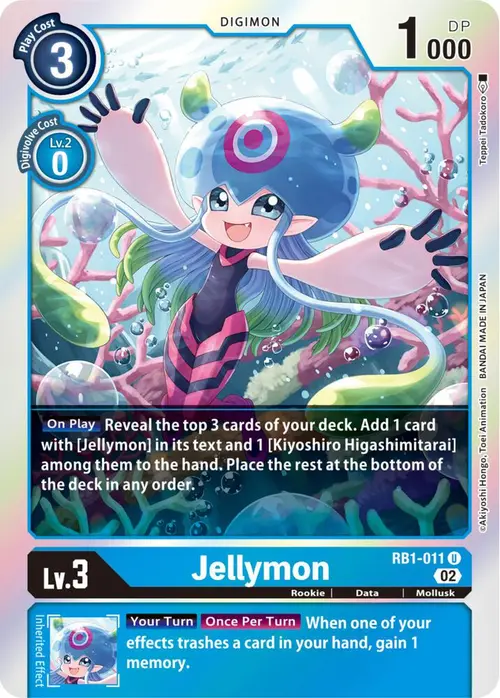 Jellymon card art
