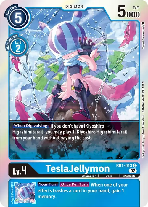 TeslaJellymon card art