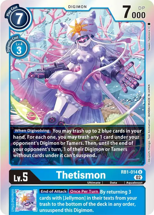 Thetismon card art
