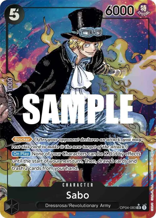 Sabo (Alternate Art) card art
