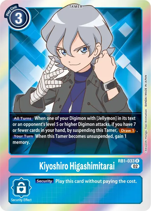 Kiyoshiro Higashimitarai card art