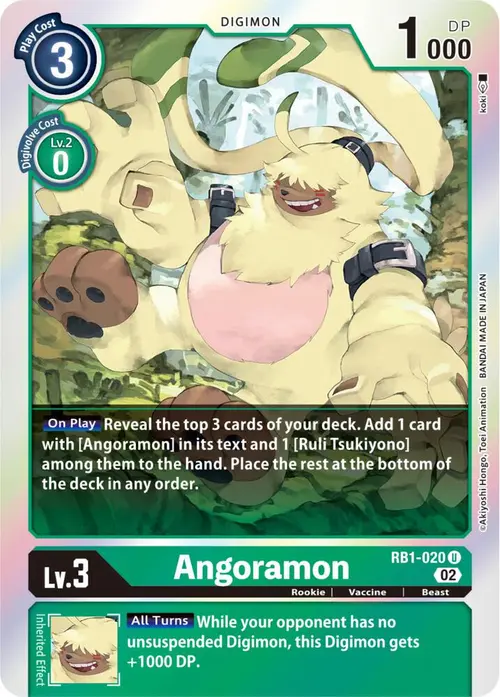 Angoramon card art