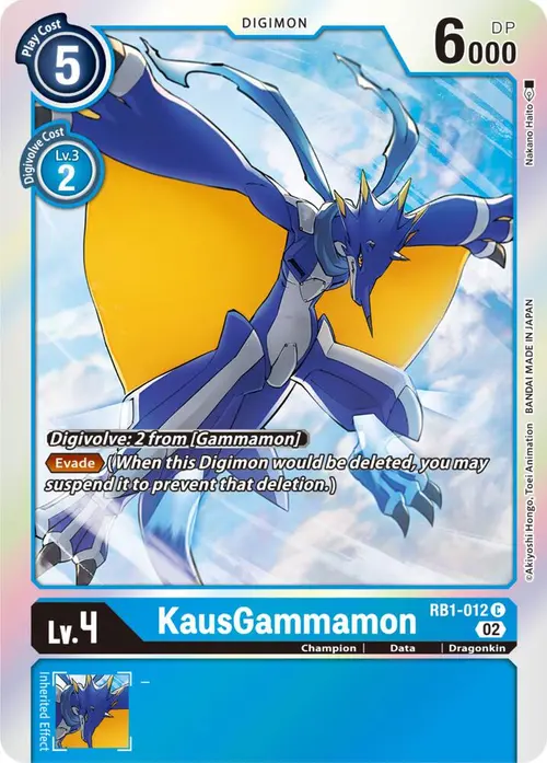 KausGammamon card art