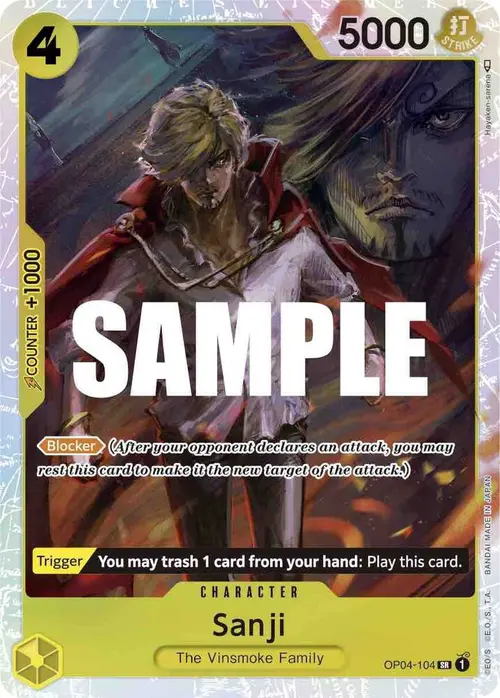 Sanji (104) card art