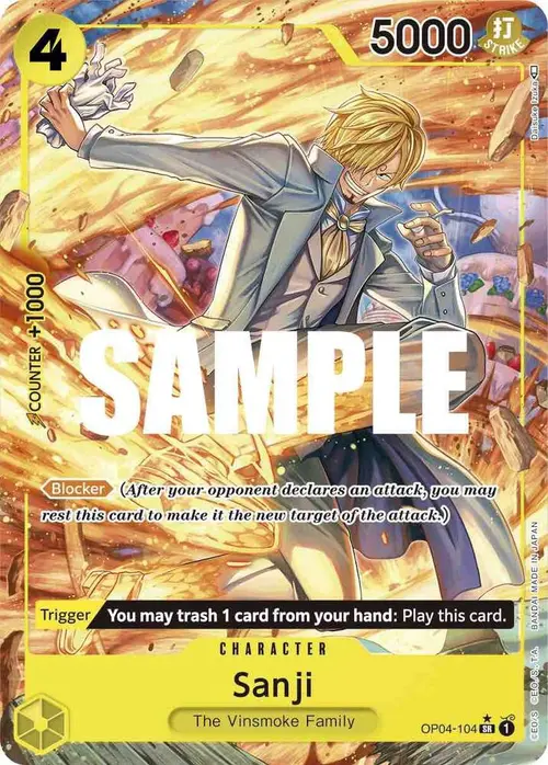 Sanji (104) (Alternate Art) card art