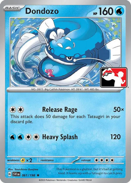 Dondozo - 061/198 card art