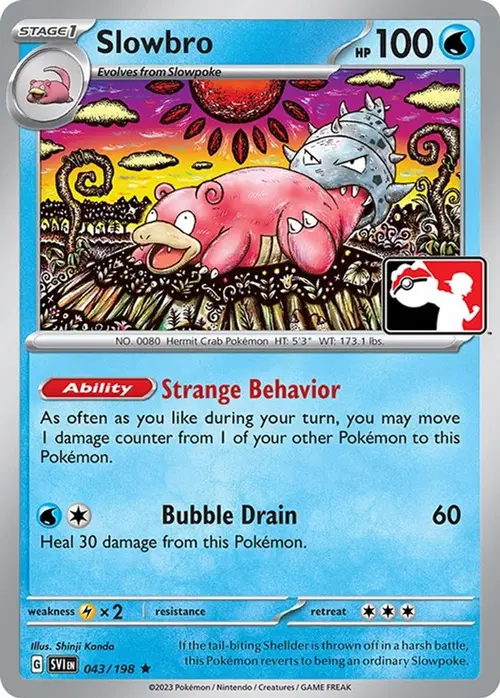 Slowbro - 043/198 card art