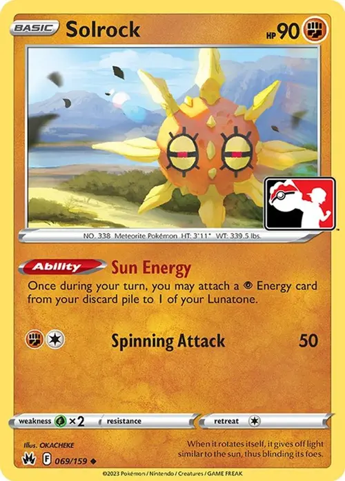 Solrock - 069/159 card art