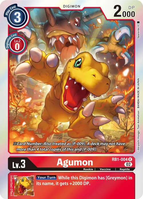 Agumon card art