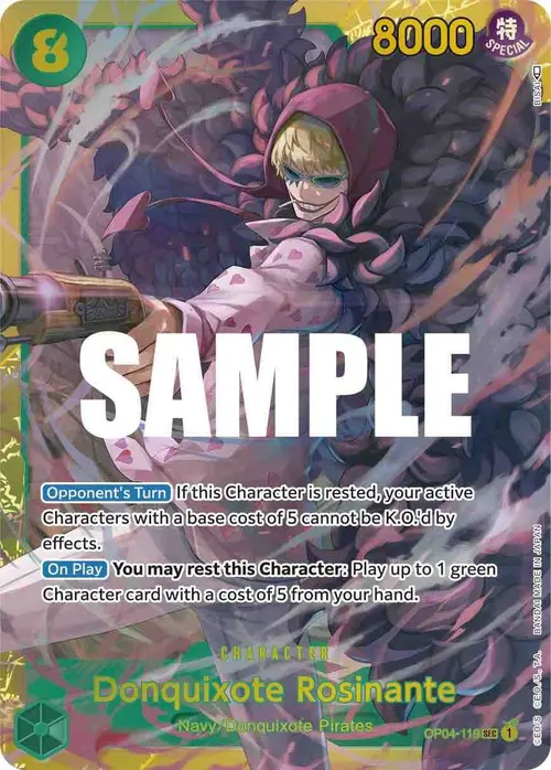 Donquixote Rosinante card art