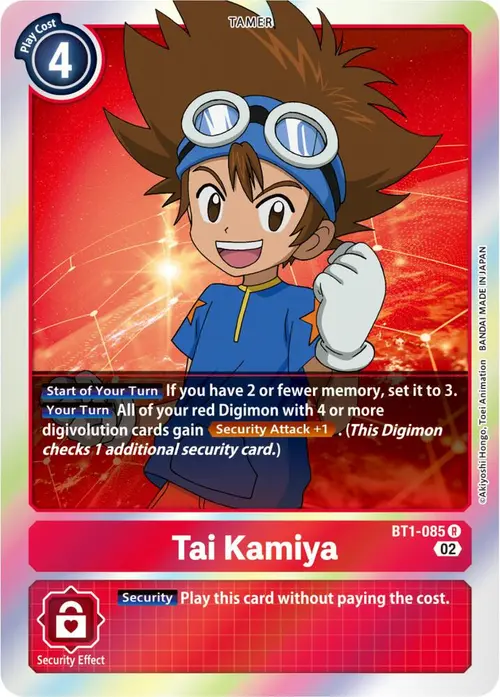 Tai Kamiya (Resurgence Booster Reprint) card art
