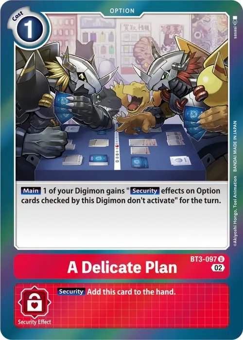 A Delicate Plan (Resurgence Booster Reprint) card art