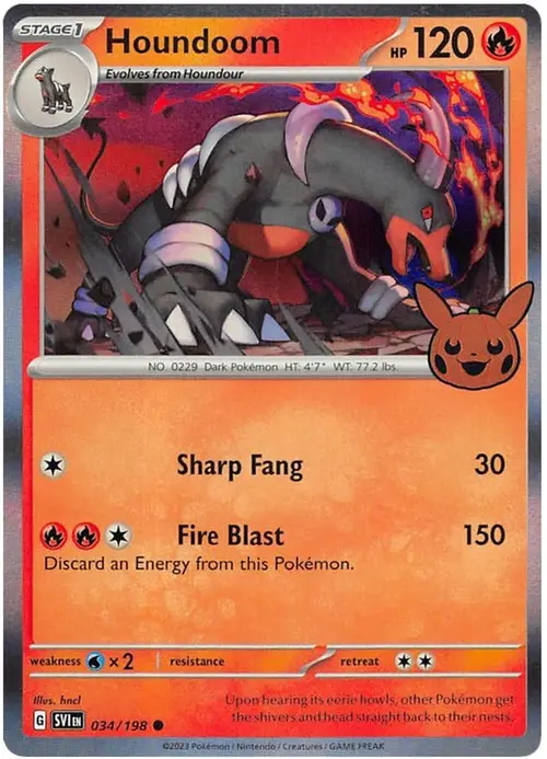 Houndoom card art