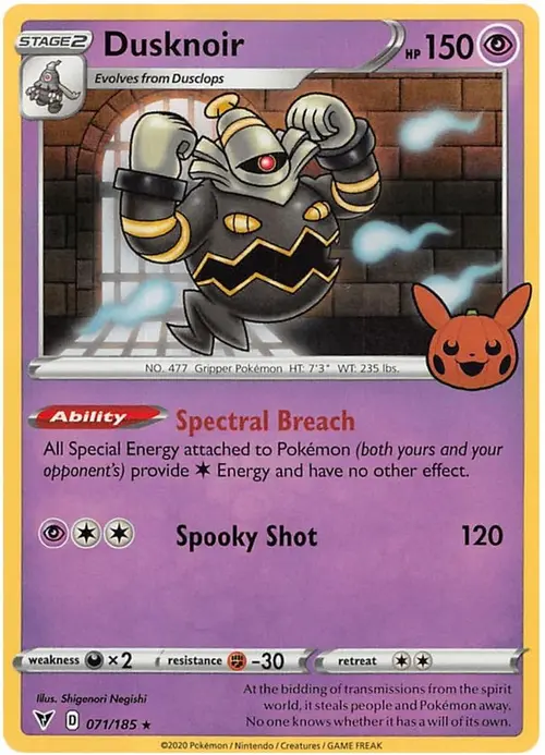 Dusknoir card art