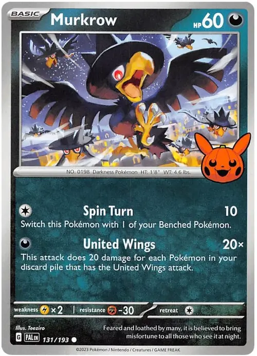 Murkrow card art