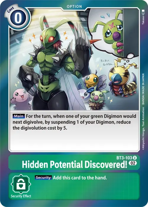 Hidden Potential Discovered! (Resurgence Booster Reprint) card art