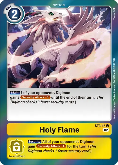 Holy Flame (Resurgence Booster Reprint) card art